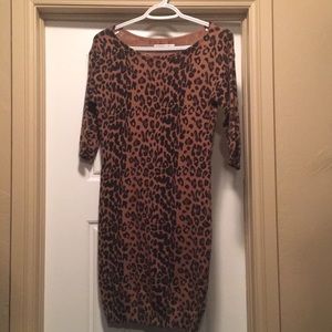 Animal print sweater dress OLD NAVY
